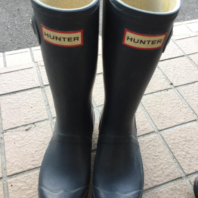 HUNTER(ハンター)のお値下げ！HUNTER kids  UK1  ハンター  21㎝ レディースの靴/シューズ(レインブーツ/長靴)の商品写真