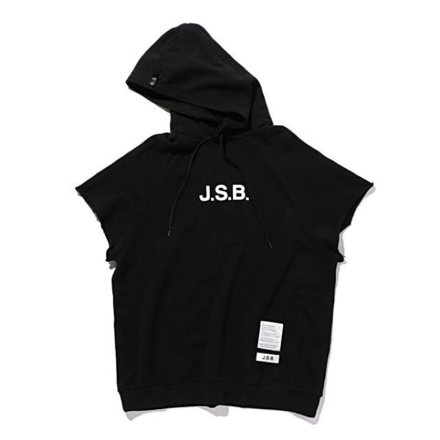 三代目 J Soul Brothers(サンダイメジェイソウルブラザーズ)のJSB TYO 半袖パーカー 黒 メンズのトップス(パーカー)の商品写真