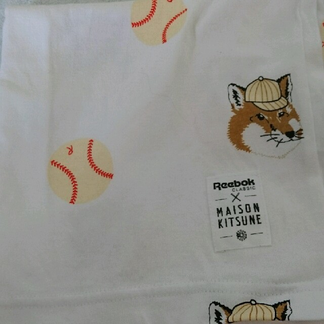 MAISON KITSUNE'(メゾンキツネ)の美品 MAISON Kitsuné Reebok コラボTシャツ レディースのトップス(Tシャツ(半袖/袖なし))の商品写真