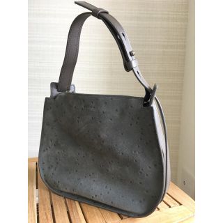 オールセインツ(All Saints)のALLSAINTS星柄型押しショルダーバッググレー系4.1万円(ショルダーバッグ)