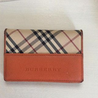 バーバリー(BURBERRY)のBURBERRY 定期入れ(名刺入れ/定期入れ)