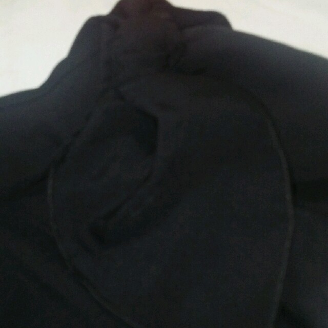 tocco(トッコ)のtocco  フレンチ袖 肩リボン  黒  Mサイズ レディースのトップス(シャツ/ブラウス(半袖/袖なし))の商品写真