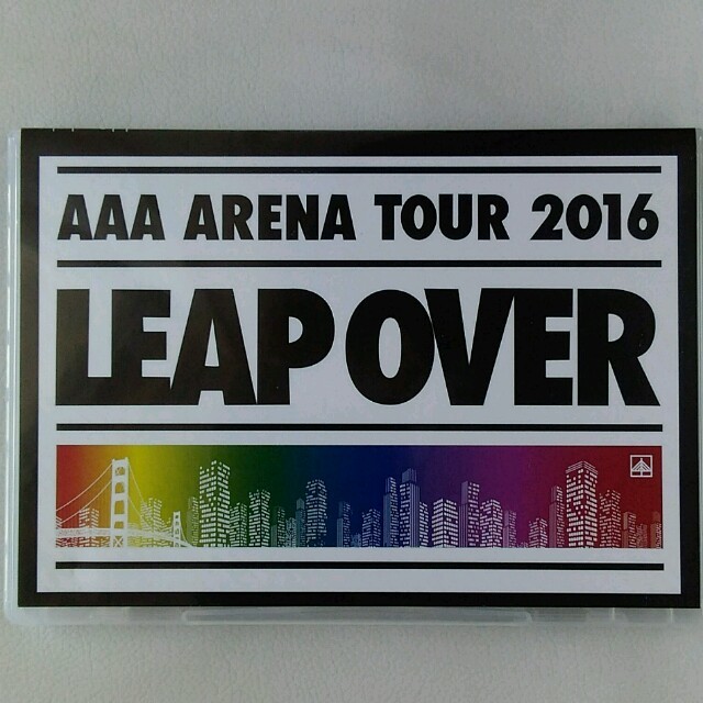 AAA TOUR 2016 LEAP OVER (通常盤) DVD エンタメ/ホビーのDVD/ブルーレイ(ミュージック)の商品写真