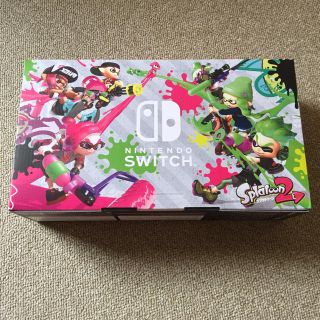 ニンテンドウ(任天堂)の新品 送料込み 任天堂 switch スプラトゥーン2セット(家庭用ゲーム機本体)