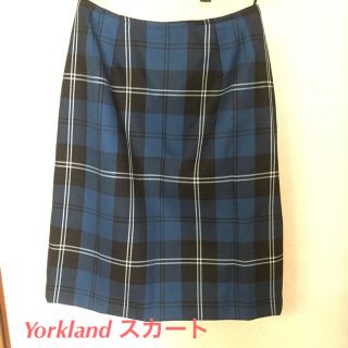 ヨークランド(Yorkland)のYork land スカート 美品(ひざ丈スカート)