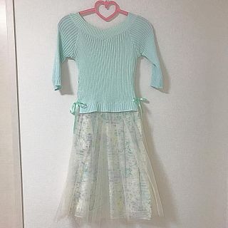 レストローズ(L'EST ROSE)の【お値下げ♡】美品レストローズのワンピースです♡ (ひざ丈ワンピース)