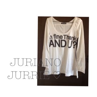 ジュリアーノジュリ(JURIANO JURRIE)のTシャツ ♡(Tシャツ(長袖/七分))