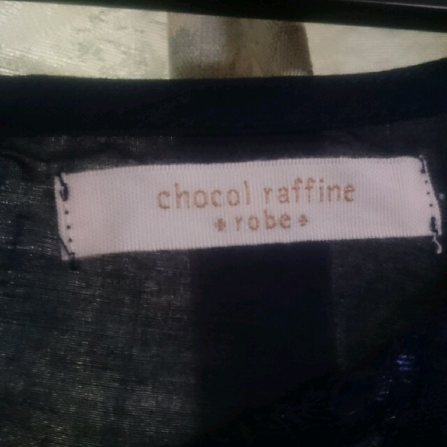 chocol raffine robe(ショコラフィネローブ)のレース半袖カットソー レディースのトップス(カットソー(半袖/袖なし))の商品写真