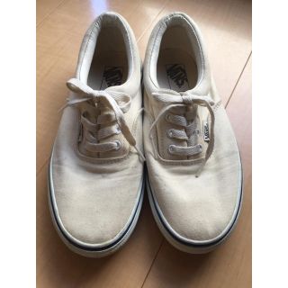 ヴァンズ(VANS)のvans 白 スニーカー(スニーカー)