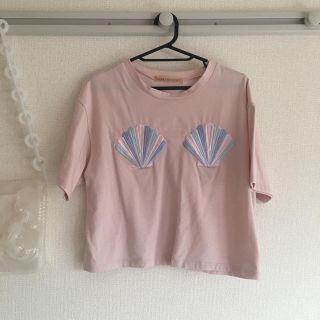 ハニーミーハニー(Honey mi Honey)のハニーミーハニー シェル 刺繍 Ｔシャツ(Tシャツ(半袖/袖なし))