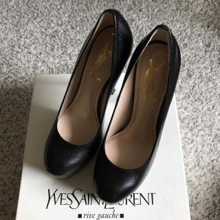 サンローラン(Saint Laurent)のYSL サンローラン パンプス 黒 37(ハイヒール/パンプス)