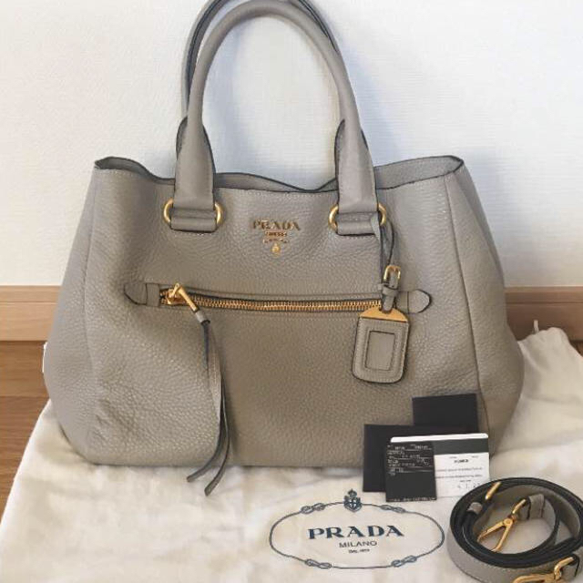 【正規品】美品✨レア✨PRADA カナパ  ファー