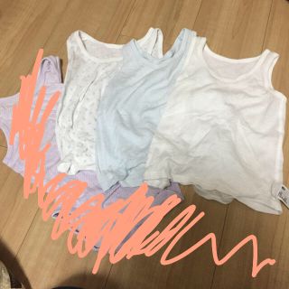 ユニクロ(UNIQLO)のメッシュ タンクトップ 3枚(下着)