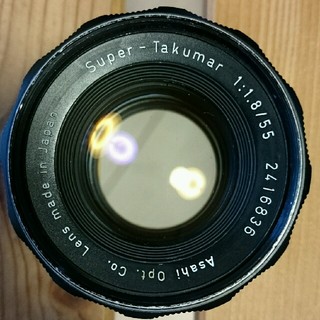 ペンタックス(PENTAX)のsuper takumar 55mm F1.8 (レンズ(単焦点))