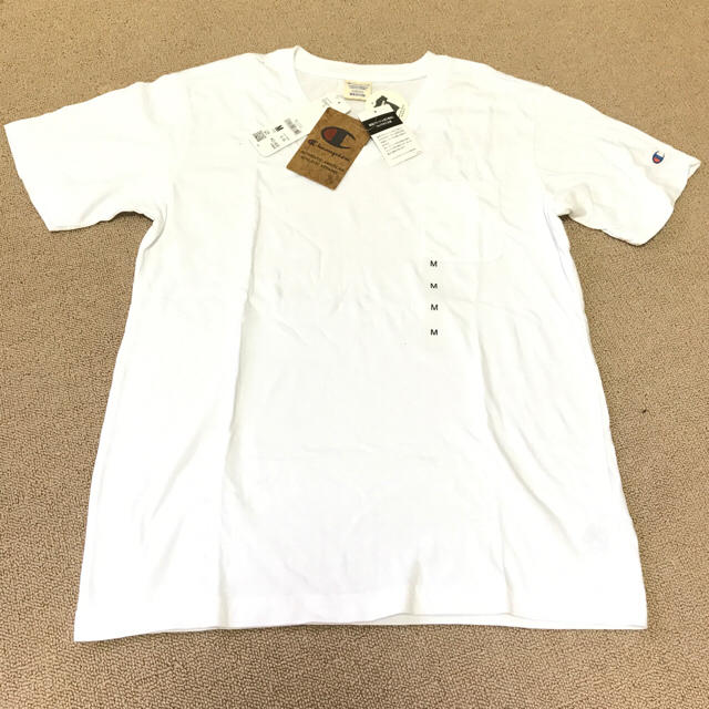 Champion(チャンピオン)のチャンピオン Vネック 半袖Ｔシャツ ホワイト メンズのトップス(Tシャツ/カットソー(半袖/袖なし))の商品写真
