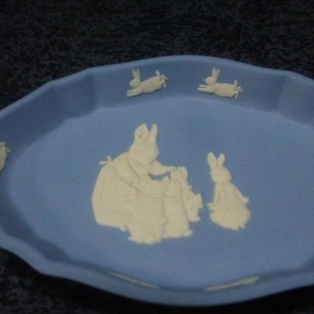 WEDGWOOD - ピーターラビット ウエッジウッド ジャスパートレイ WEDGWOOD - ピーターラビット ウエッジウッド ジャスパートレイ
