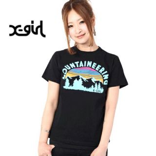 エックスガール(X-girl)のX-girl MOUNTAINEERING TEE(Tシャツ(半袖/袖なし))