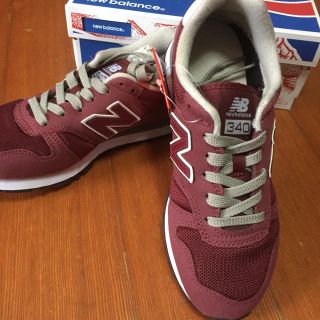 ニューバランス(New Balance)のワインレッド24.5 26(スニーカー)