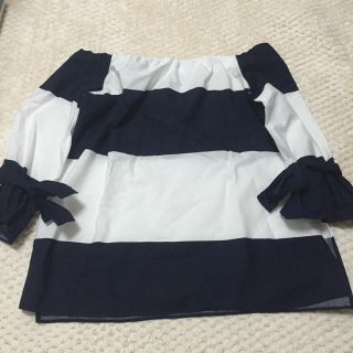 ザラ(ZARA)のトップス＊ボーダー＊ZARA(カットソー(長袖/七分))