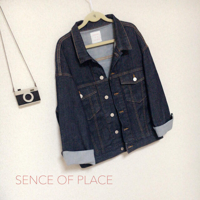 SENSE OF PLACE by URBAN RESEARCH(センスオブプレイスバイアーバンリサーチ)の【秋の準備です♡】デニムジャケット  レディースのジャケット/アウター(Gジャン/デニムジャケット)の商品写真