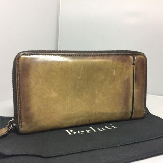 ベルルッティ(Berluti)のベルルッティ Berluti ガスパール ラウンドファスナー長財布(長財布)