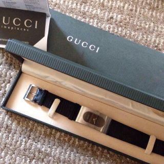 グッチ(Gucci)のGucci レザー時計♡(腕時計)