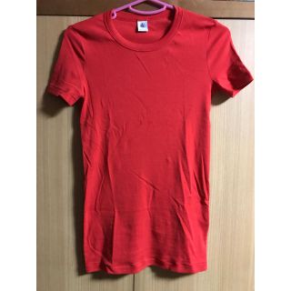 プチバトー(PETIT BATEAU)のプチバトー 無地T XS(Tシャツ(半袖/袖なし))