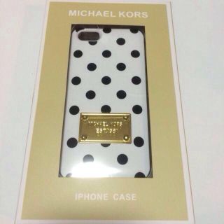 マイケルコース(Michael Kors)のMK♡iPhoneケース♡新品未使用(モバイルケース/カバー)