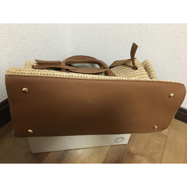 神戸レタス(コウベレタス)の神戸レタスカゴバーキン レディースのバッグ(かごバッグ/ストローバッグ)の商品写真