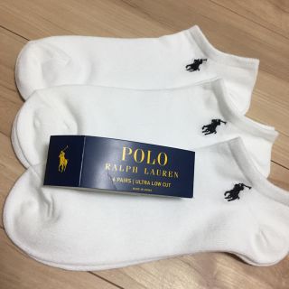 ポロラルフローレン(POLO RALPH LAUREN)のラルフローレン レディース ポロ 靴下 新品未使用 即購入ok(ソックス)