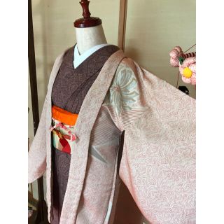 抽象柄羽織☆KIMONO 皐月☆(着物)