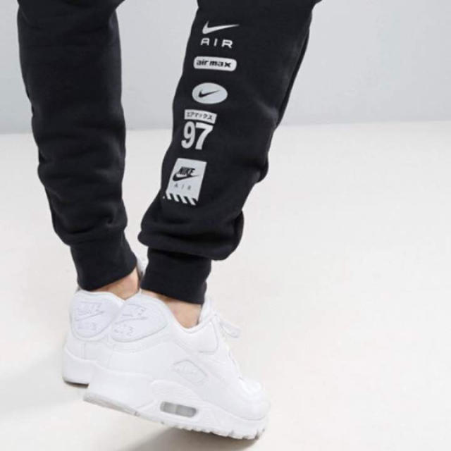 NIKE - 希少 NIKE AIR MAX ロゴ スウェット トラック ジョガー パンツ