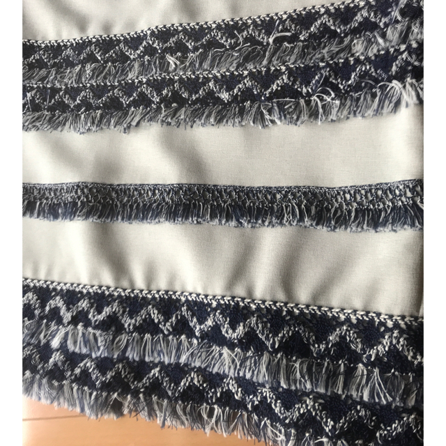 TODAYFUL(トゥデイフル)のTODAYFUL フリンジタイトスカート♪ レディースのスカート(ひざ丈スカート)の商品写真
