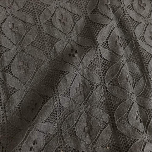 dholic(ディーホリック)のレーストップス 黒 レディースのトップス(カットソー(長袖/七分))の商品写真