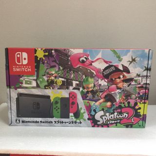 ニンテンドウ(任天堂)の新品未開封❗️Nintendo Switch スプラトゥーン2セット‼️(家庭用ゲーム機本体)