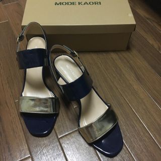 MODE KAORI 本革ストラップサンダル(サンダル)