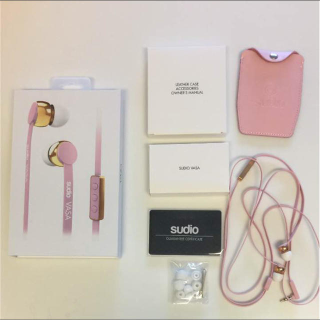 sudio vasa pink スマホ/家電/カメラのオーディオ機器(ヘッドフォン/イヤフォン)の商品写真