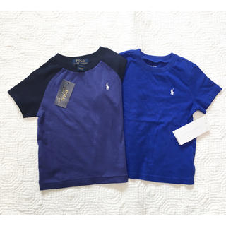 ラルフローレン(Ralph Lauren)の新品ラルフローレン半袖tシャツカットソー2枚セット24m2t2歳 90男の子(Tシャツ/カットソー)