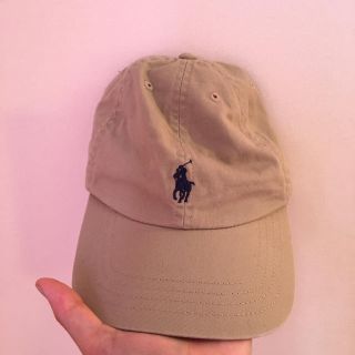 ポロラルフローレン(POLO RALPH LAUREN)のPOLO RALPH LAUREN ラルフローレン キャップ ベージュ(キャップ)