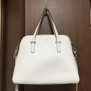 ケイトスペードニューヨーク(kate spade new york)のケイトスペード 白 バック(ハンドバッグ)