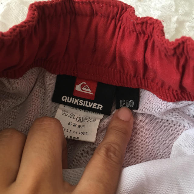 QUIKSILVER(クイックシルバー)のクイックシルバー140♥︎スイムウェア キッズ/ベビー/マタニティのキッズ服男の子用(90cm~)(水着)の商品写真