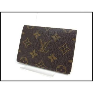 ルイヴィトン(LOUIS VUITTON)のルイヴィトン モノグラム パスケース 定期入れ M60533(名刺入れ/定期入れ)