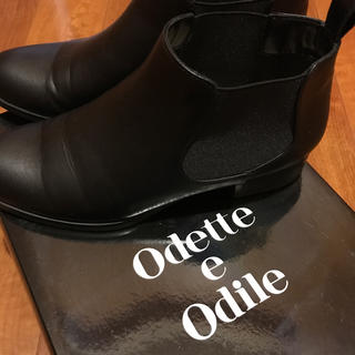 オデットエオディール(Odette e Odile)のオデットエオディール ユナイテッドアローズ サイドゴアブーツ 22.5(ブーツ)
