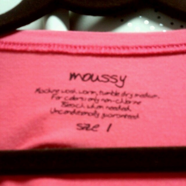 moussy(マウジー)のmoussy☆ロンT レディースのトップス(Tシャツ(長袖/七分))の商品写真