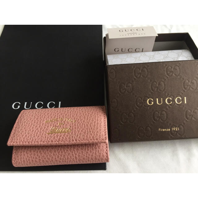 大幅お値下げ!GUCCI グッチ キーケース 新品正規品 ピンク 大幅お値下げ!GUCCI グッチ キーケース 新品正規品 ピンク