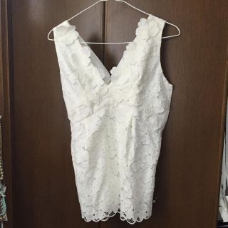 ドレスレイブ(DRESSLAVE)のレース トップス  38(カットソー(半袖/袖なし))