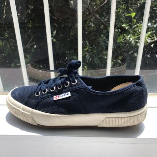 スペルガ(SUPERGA)のスペルガ スニーカー ネイビー  26センチ(スニーカー)