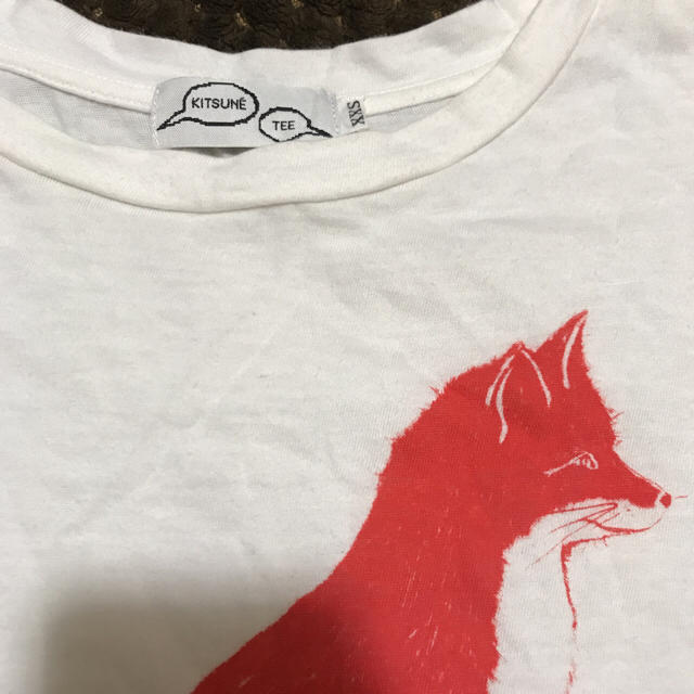 KITSUNE(キツネ)のkitsune TEE メゾンキツネ Tシャツ レディースのトップス(Tシャツ(半袖/袖なし))の商品写真