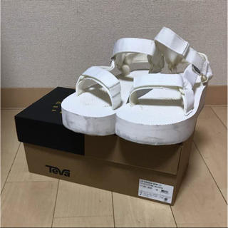 テバ(Teva)の良品！tevaの厚底サンダル(サンダル)