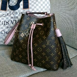 ルイヴィトン(LOUIS VUITTON)の◆超美品◆ヴィトン・ネオノエ◆入手困難色◆ローズプードル(ショルダーバッグ)